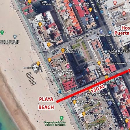 Apartamento Puerta Del Mar Cádiz Eksteriør billede